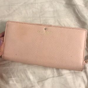 Used Kate Spade pink Wallet